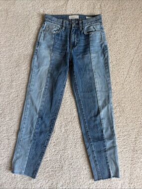 PacSun Two-Tone Blue High-Rise Jeans